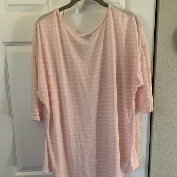 Deb 3x pink striped top - Picture 4 of 4